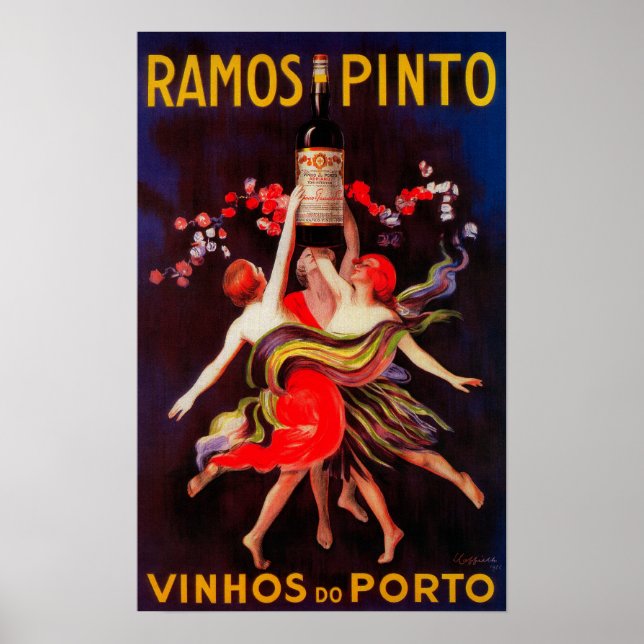 Póster Afiche de Ramos Pinto VintageEurope (Frente)