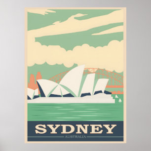 Póster Afiche de Sydney