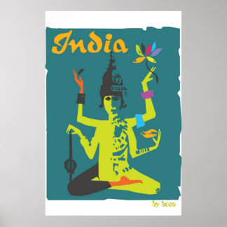 Póster Afiche de ultrapop vintage