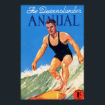 Póster Afiche de viaje Art Deco AU 3<br><div class="desc">Afiche de Art Deco Au Travel 3 para surf</div>