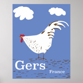 Póster Afiche de viaje de Davos Suiza