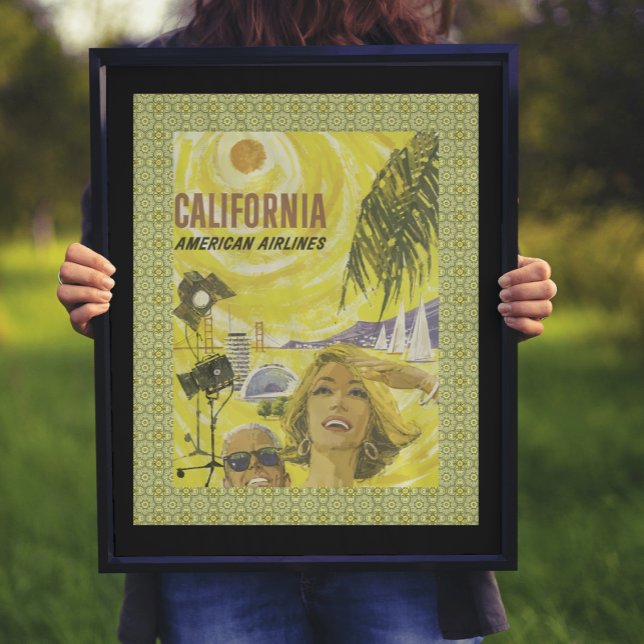 Póster Afiche de viaje de retro So Cal Air (Subido por el creador)