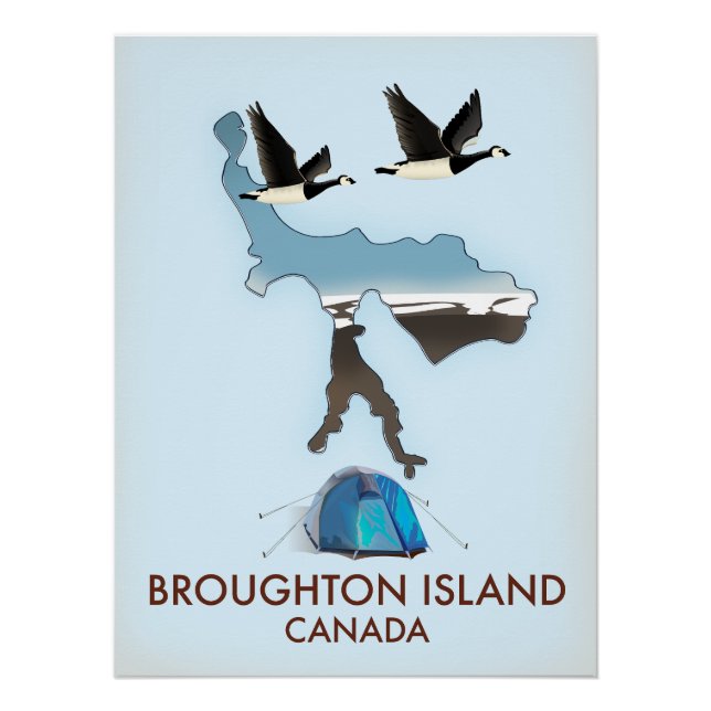 Póster Afiche de viajes de Runswick Bay Yorkshire (Anverso)