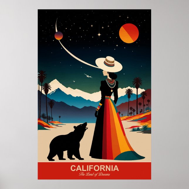 Póster Afiche de viajes para descubrir el encanto de Cali (Frente)