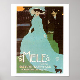PÓSTER AFICHE DE VINTAGE DE MARCELLO DUDOVICH 1910