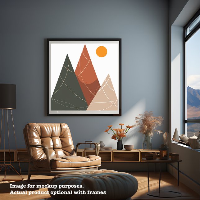 Póster Afiche de Wall Art Nordic Hills en el Día (Subido por el creador)