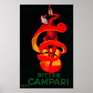 Póster Afiche martirizado de CampariEurope