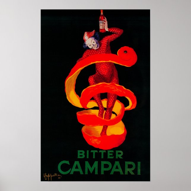 Póster Afiche martirizado de CampariEurope (Frente)