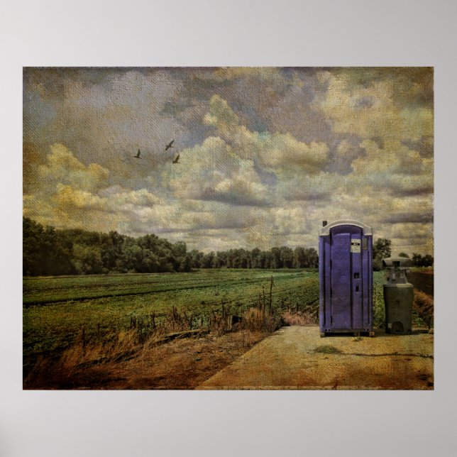 Póster Afiche Throne fuera de casa (Frente)