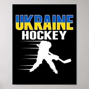 Póster Aficionados de Hockey sobre Hielo de Ucrania - Equ