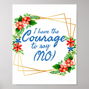 Póster afirmaciones positivas para la ansiedad y el amor 