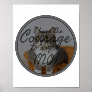 Póster afirmaciones positivas sobre el cuidado personal y