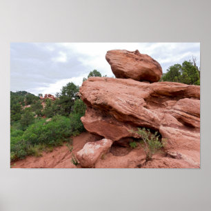 Póster Afloramiento rocoso en Garden of the Gods