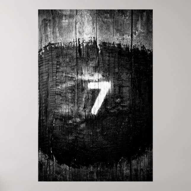 Póster afortunado por la suma (Frente)