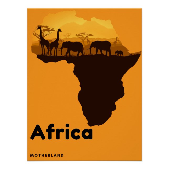 Póster África (Anverso)