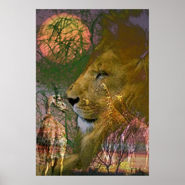 Póster Africa (Frente)