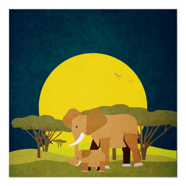 Póster África (Anverso)