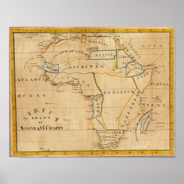 Póster África 21 (Frente)