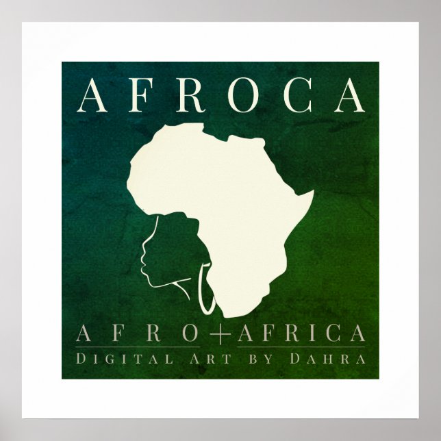 PÓSTER ÁFRICA AFRO (Frente)