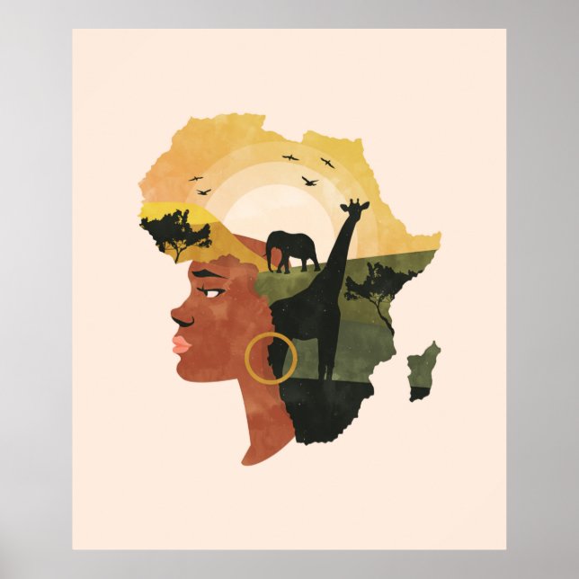 Póster África: Amar (Frente)