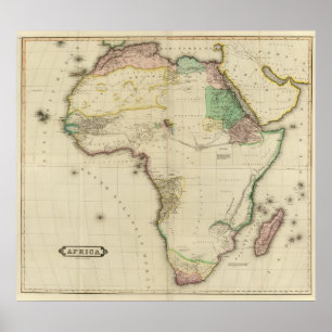 Póster África Compuesta