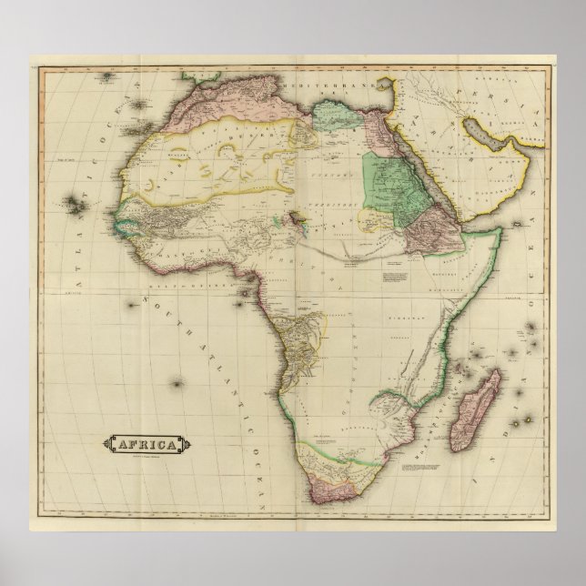 Póster África Compuesta (Frente)