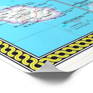 Póster " Africa: Continent MAP ...