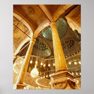 Póster ÁFRICA, Egipto, El Cairo, Mezquita Muhammad Ali