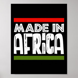 Póster África: Historia negra, herencia africana