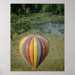 Póster África, Kenia, Reserva Nacional Masai Mara, 3