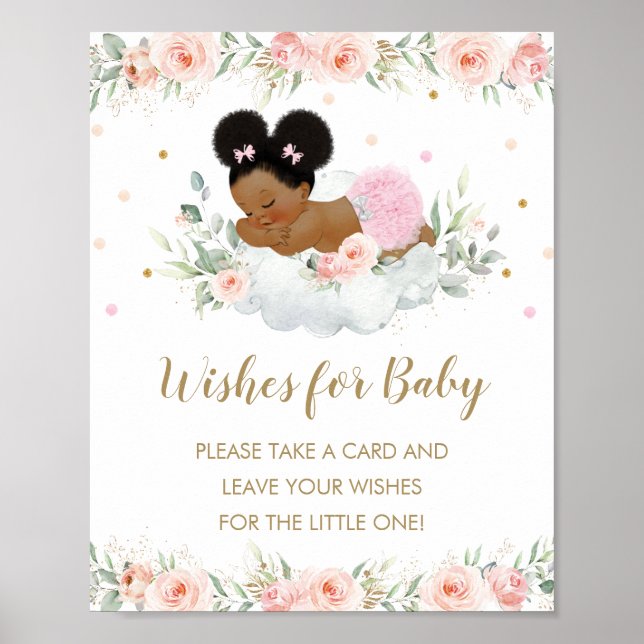 Póster África: Los gustos de Baby Shower por su bebé (Frente)