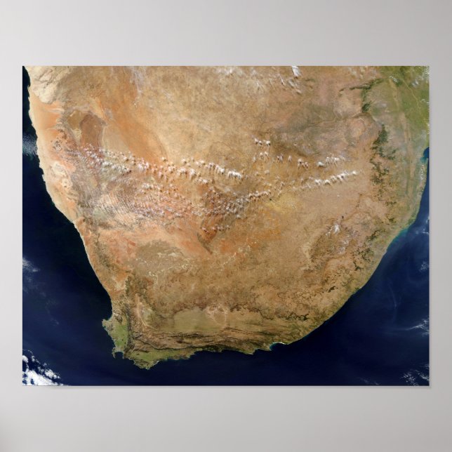 Póster África meridional (Frente)