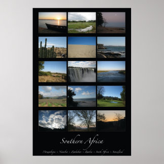 Póster África meridional