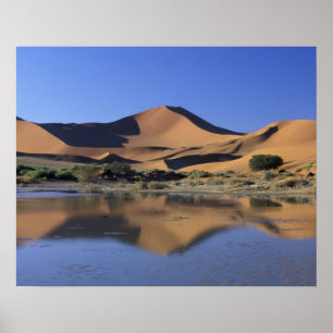 Póster África, Namibia, Parque Nacional Namib, Sossusvlei