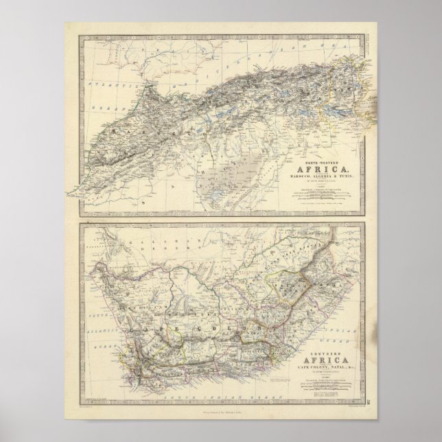 Póster África, NW, S (Frente)