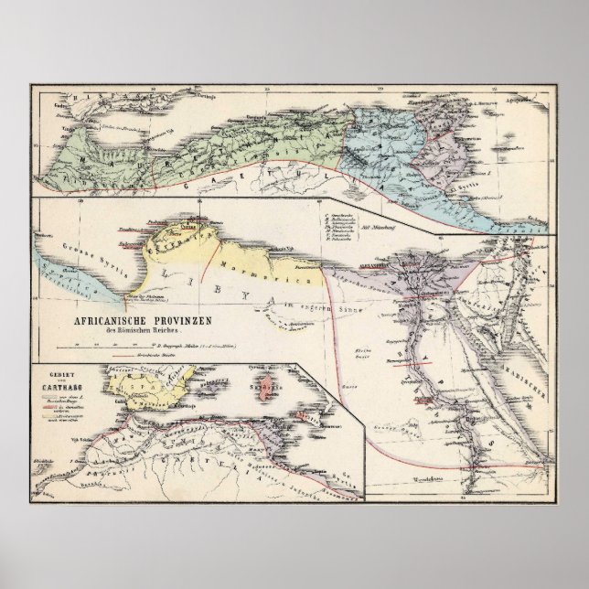 Póster África romana (Frente)