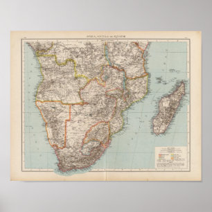 Póster Africa, S of Equator