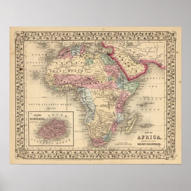 Póster África Santa Elena (Frente)