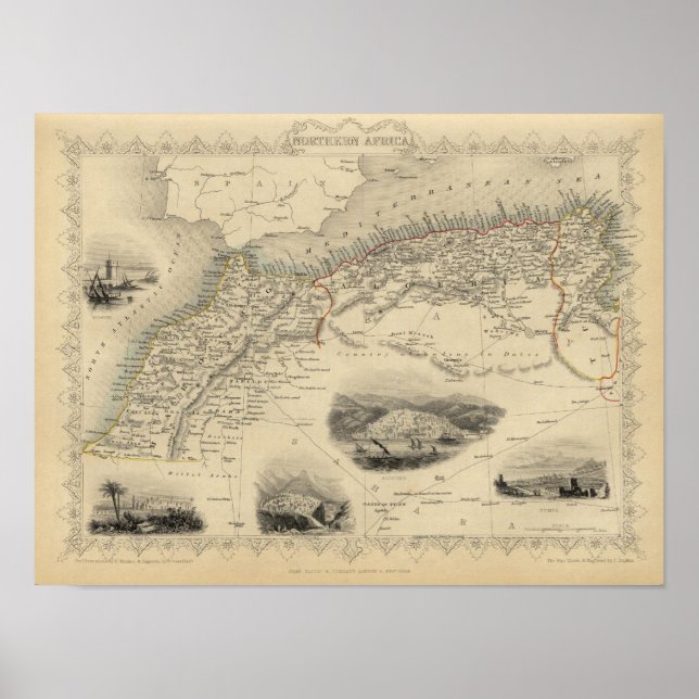 Póster África septentrional (Frente)