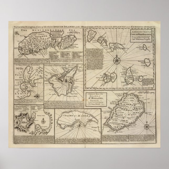 Póster African Islands (Frente)