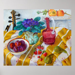 Póster African Violets 2012