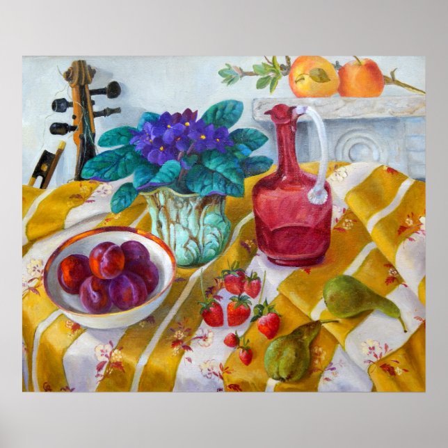 Póster African Violets 2012 (Frente)