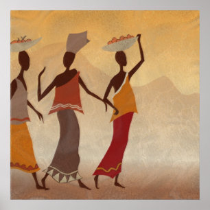 Póster African Women