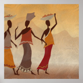 Póster African Women
