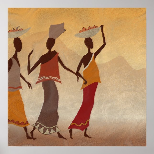 Póster African Women (Frente)