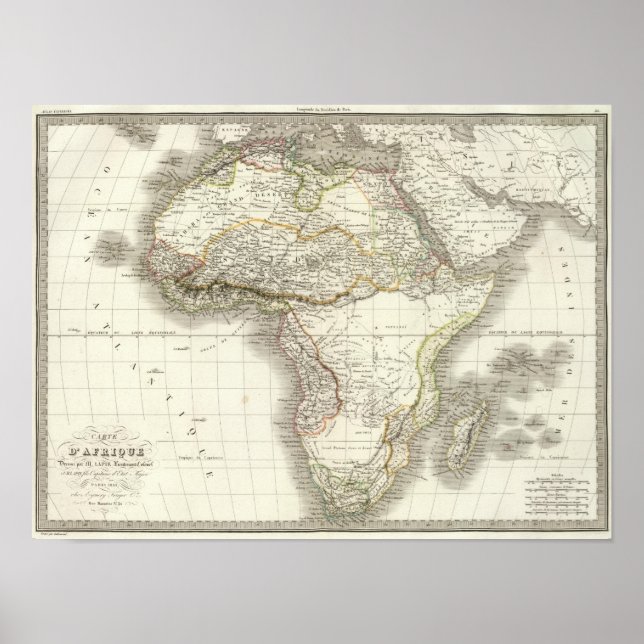 Póster Afrique - Africa (Frente)