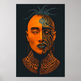 Póster Afro-futurista 2