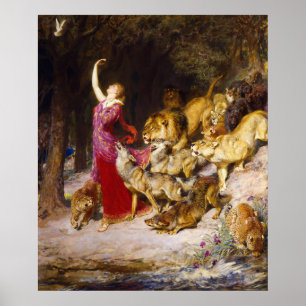 Póster Afrodita, 1902, por Briton Riviere