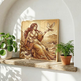 Póster Afrodita Mitología Griega