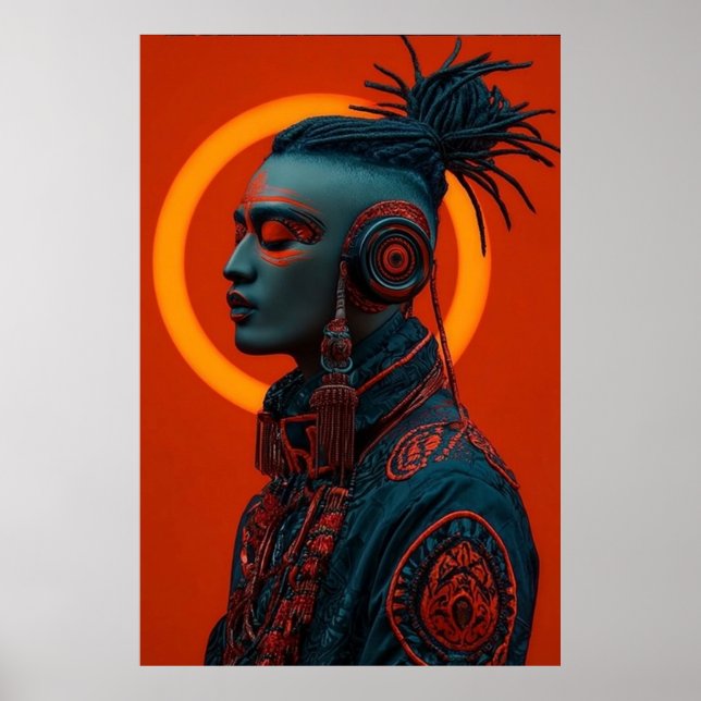 Póster Afrofuturo (Frente)